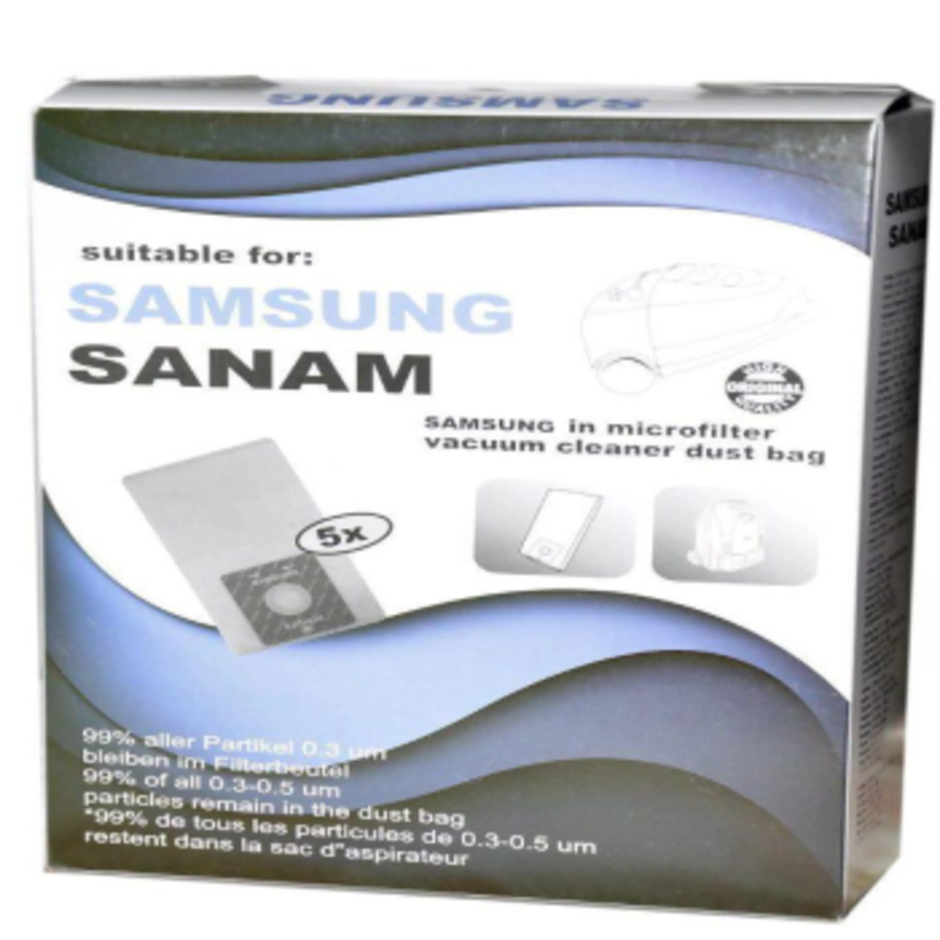 پاکت جاروبرقی سامسونگ اصلی پاکت جاروبرقی سامسونگ اصلی